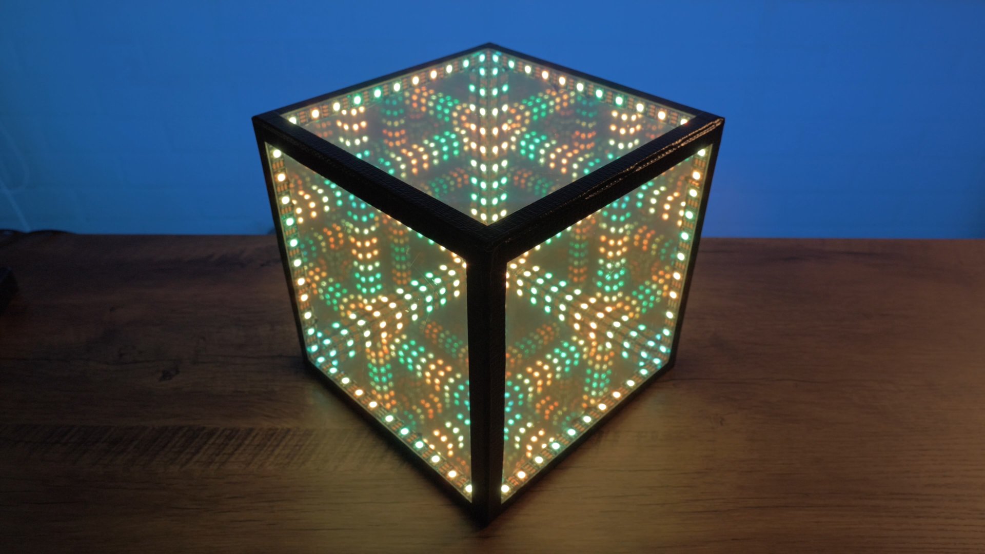 Набор сделай сам 3D led куб 8x8x8 3мм